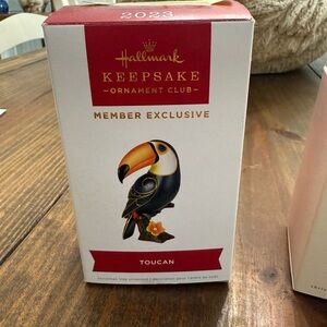 Hallmark Keepsake Member Exclusive Toucan Ornament